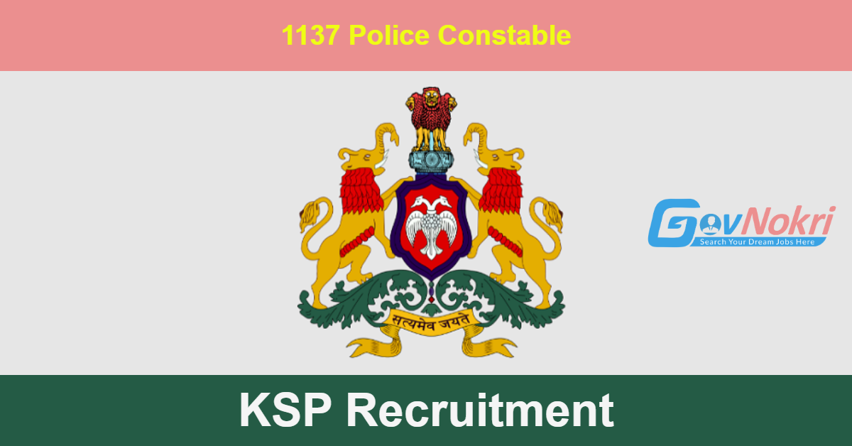 KSP Recruitment 2024 Apply Online For Jobs Notification
