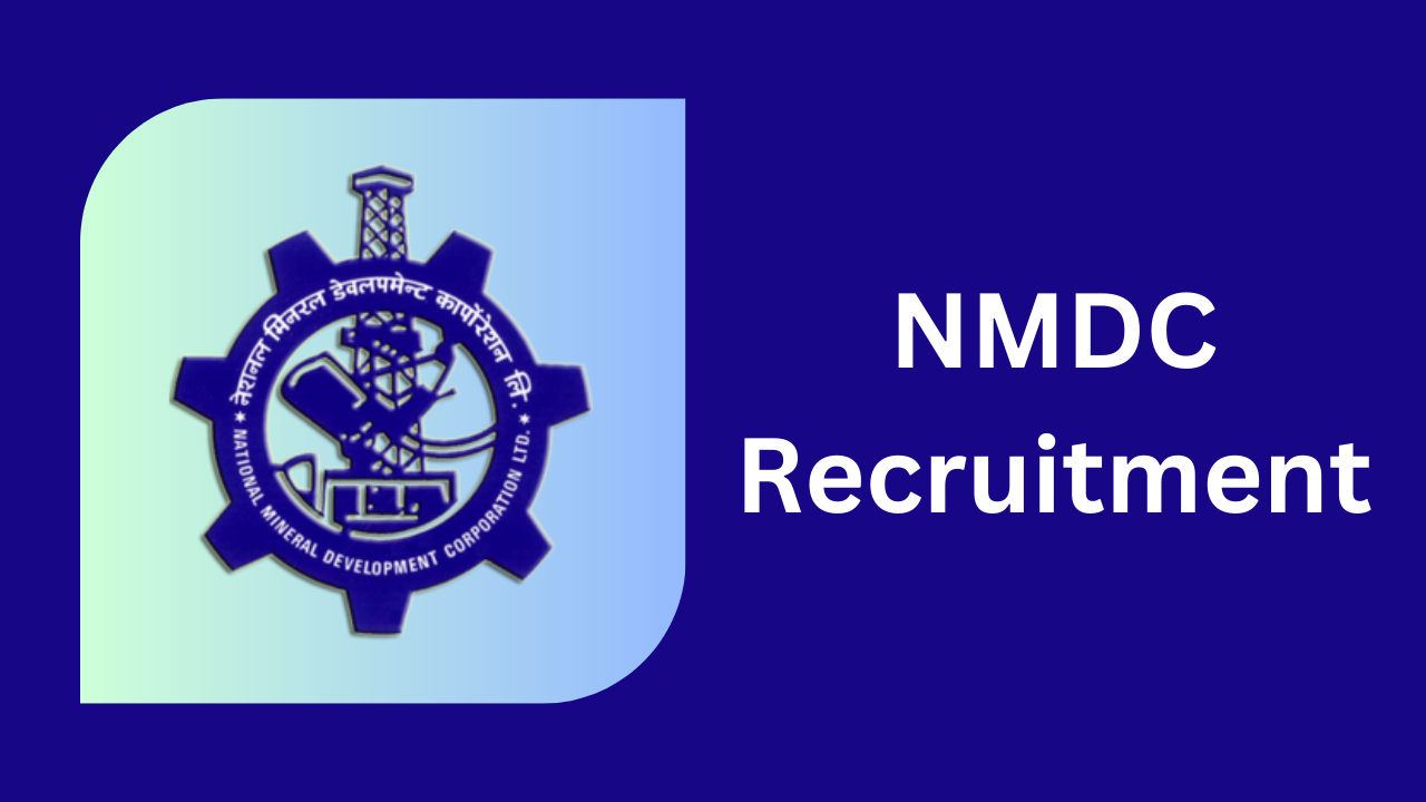 NMDC Recruitment 2024 Apply Online For Jobs Notification